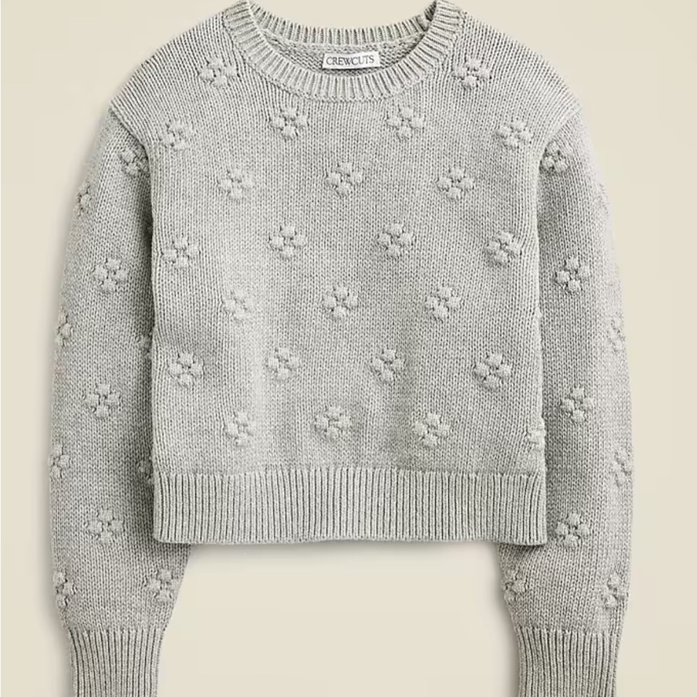 J Crew Crewcuts Girls Bobble Sweater